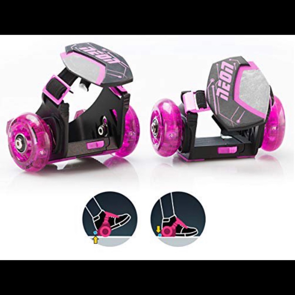 Neon Pop n Lock Street Rollers